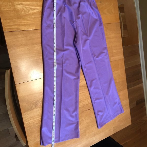 Vintage Nurse's Uniform Kenform by Kenrose Purple Medium 70's Scrubs - Picture 7 of 16